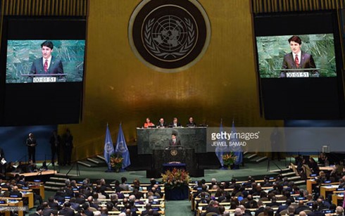 175 countries sign Paris agreement on climate change  - ảnh 1